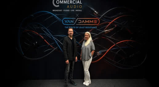 Van Damme w dystrybucji Commercial Audio – profesjonalne okablowanie dostępne w Polsce