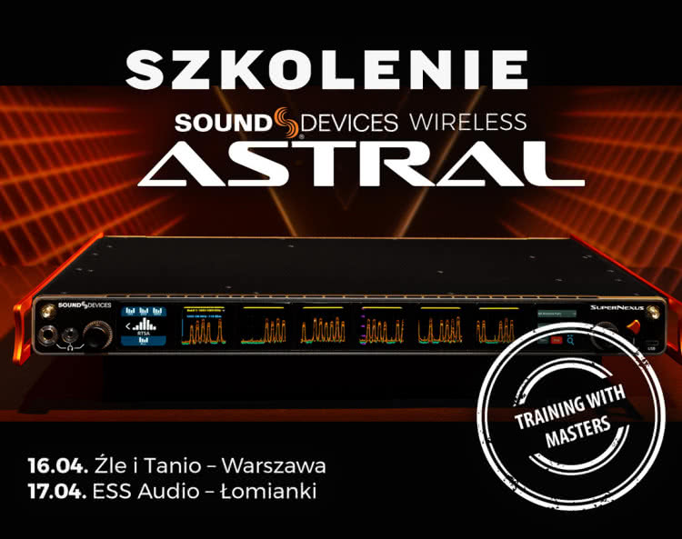 RF Training with Masters - ESS Audio zaprasza na szkolenia z Leslie Lello z Sound Devices