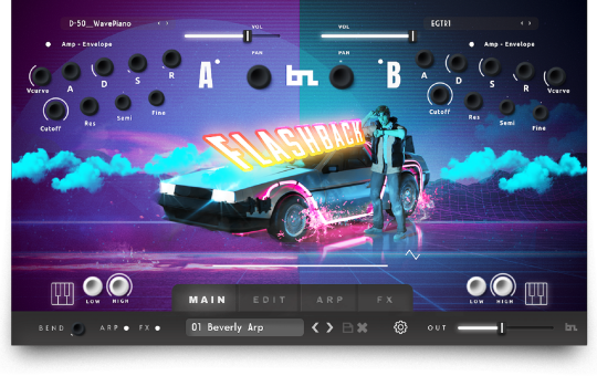 Beatskillz Flashback - biblioteka dźwięków syntezatorowych 