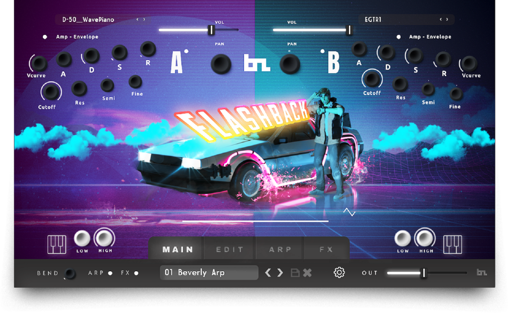 Beatskillz Flashback - biblioteka dźwięków syntezatorowych