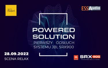 Pierwszy odsłuch systemu JBL Professional SRX900 