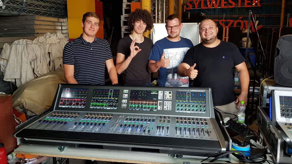 Soundcraft Vi5000 w Estradzie Rzeszowskiej