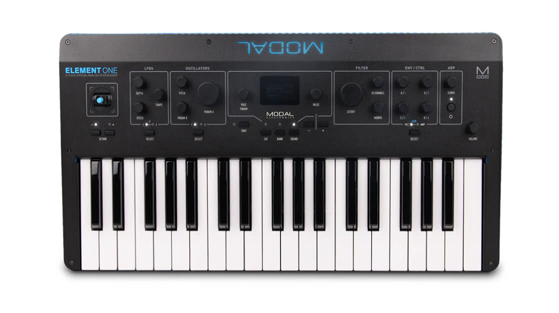 MODAL Electronics ELEMENT One — nowy syntezator virtual analog z silnikiem Cobalt8