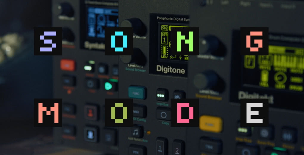 Elektron dodaje song mode do Digitakt, Digitone oraz Syntakta