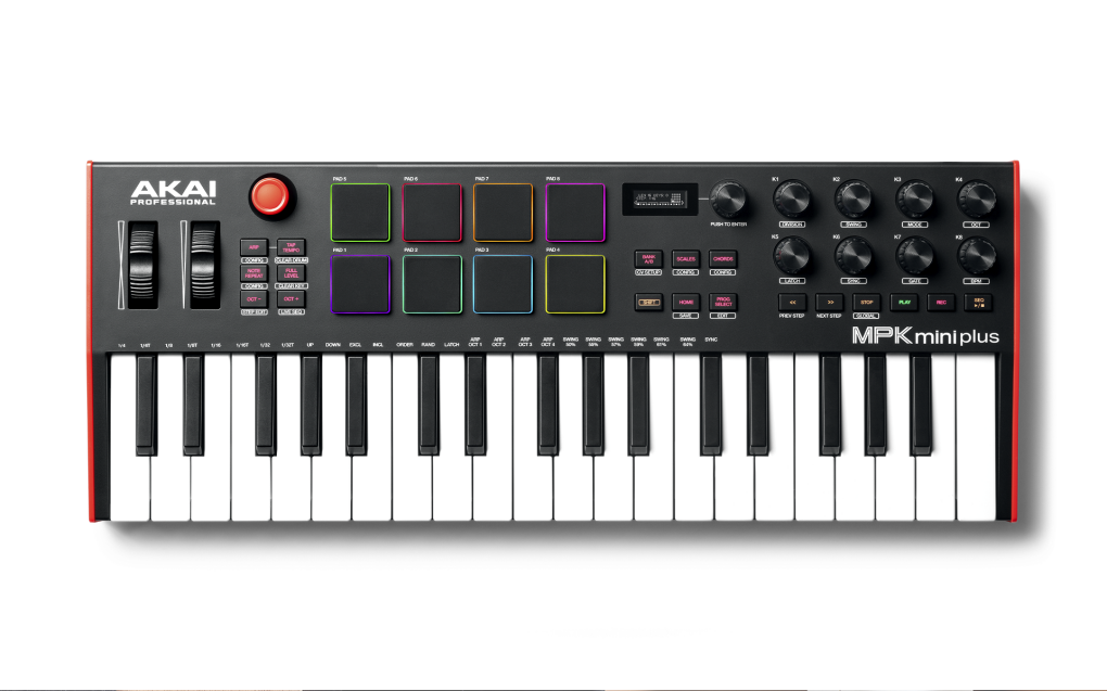 Akai MPK Plus - mobilna klawiatura MIDI