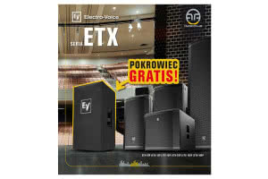  Audio Plus przedłuża promocję na zestawy aktywne Electro-Voice 