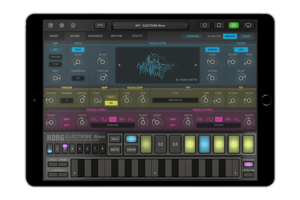 Mobilny producent: Electribe Wave i Reason Compact