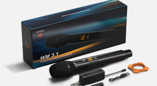 Seria WM3 od iCON Pro Audio – ekonomiczne systemy UHF dla sceny