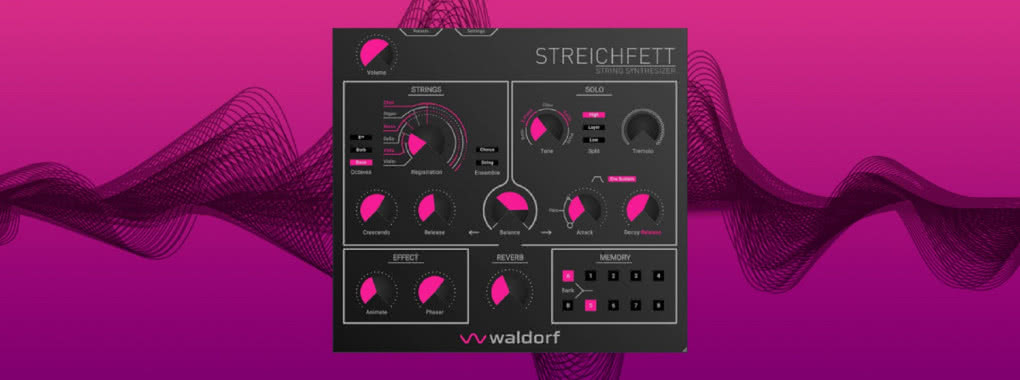 Waldorf Streichfett Plugin - string maszyna w formie VST