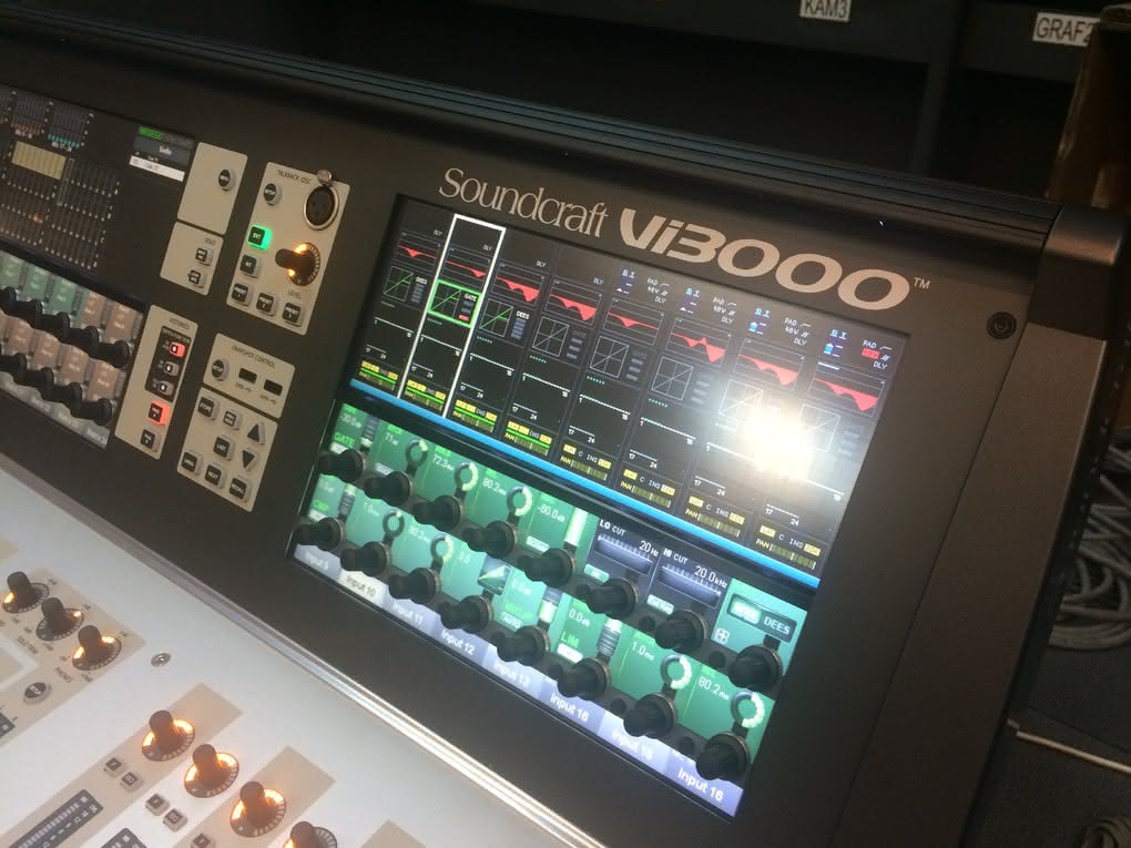 Telewizja Polska wybrała konsolety Soundcraft Vi3000