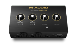 M‑Audio M‑Track Duo HD i zestaw M-Audio M‑Track Duo HD Pack - nowe rozwiązania dla twórców audio 