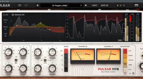 Pulsar Audio 1178 - kompresor wtyczkowy 
