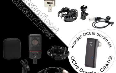 OCR8 Bluetooth Dongle z Austrian Audio OC818 Studio Set za darmo! 