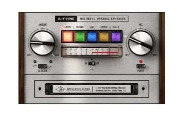 Universal Audio A-Type Multiband Dynamic Enhancer - nowe narzędzie do poprawiania wokali  