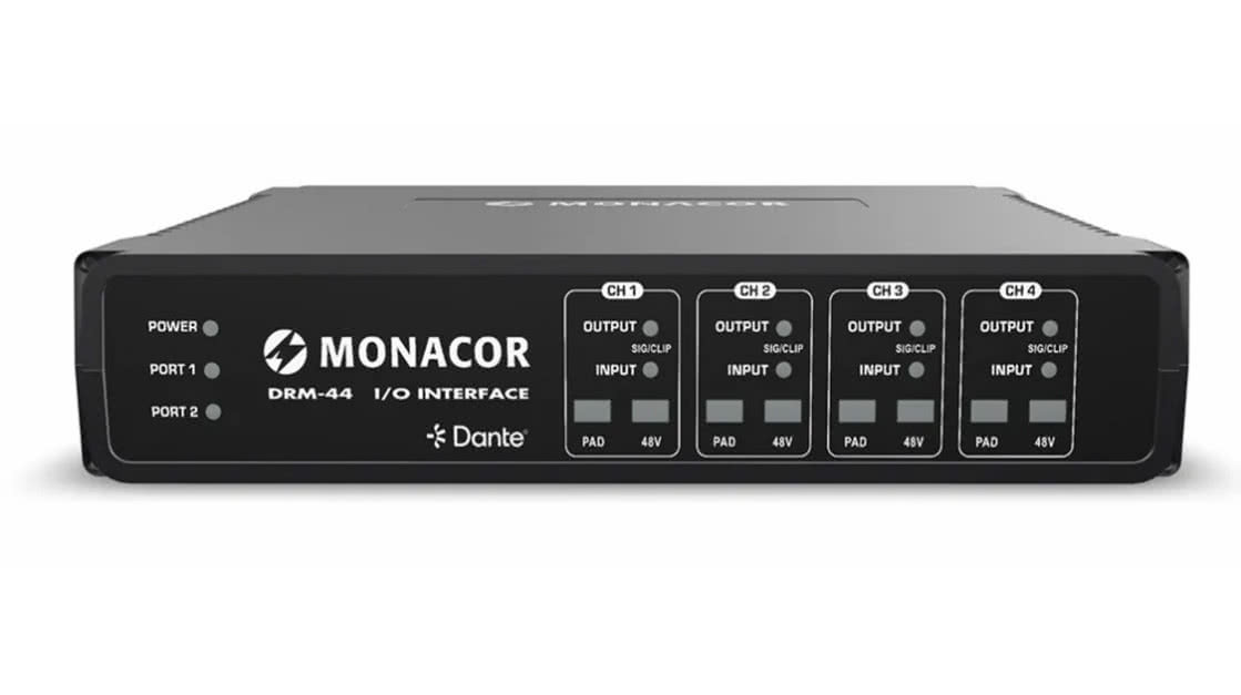 Monacor wprowadza kompaktową matrycę audio DRM-44