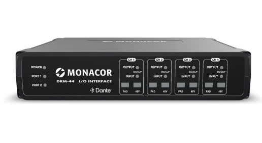 Monacor wprowadza kompaktową matrycę audio DRM-44