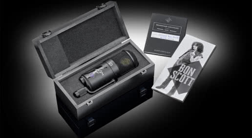 Neumann U 47 fet Bon Scott Edition – limitowana edycja kultowego mikrofonu