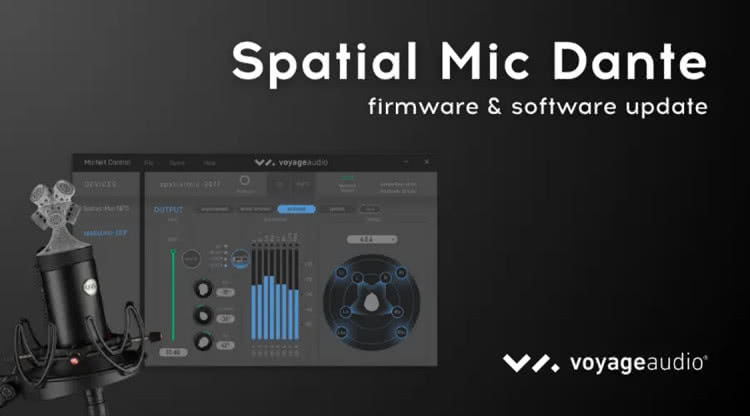 Aktualizacja systemu sprzętowego Spatial Mic Dante i aplikacji MicNet Control