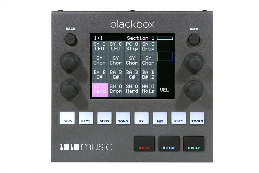Blackbox - miniaturowy sampler firmy 1010Music
