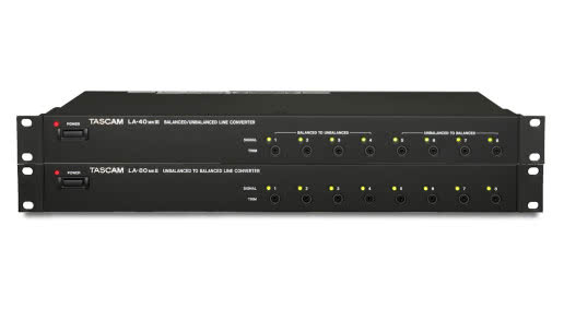 TASCAM przywraca konwertery liniowe LA-40MKIII i LA-80MKII