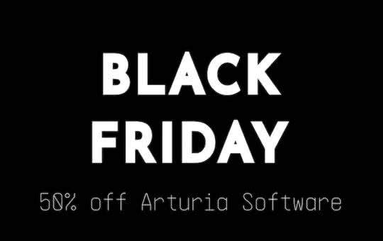 Arturia Black Friday – 50% rabat na oprogramowanie! 