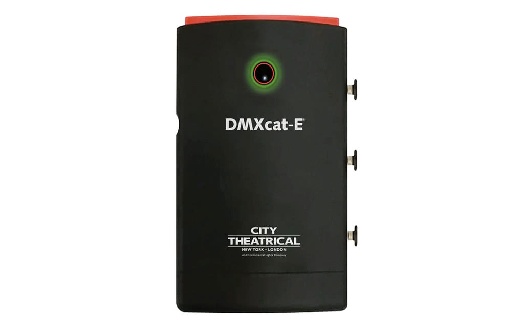 DMXcat-E rozszerza możliwości systemu testowego City Theatrical
