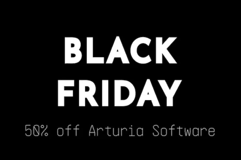 Arturia Black Friday – 50% rabat na oprogramowanie!