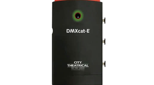 DMXcat-E rozszerza możliwości systemu testowego City Theatrical