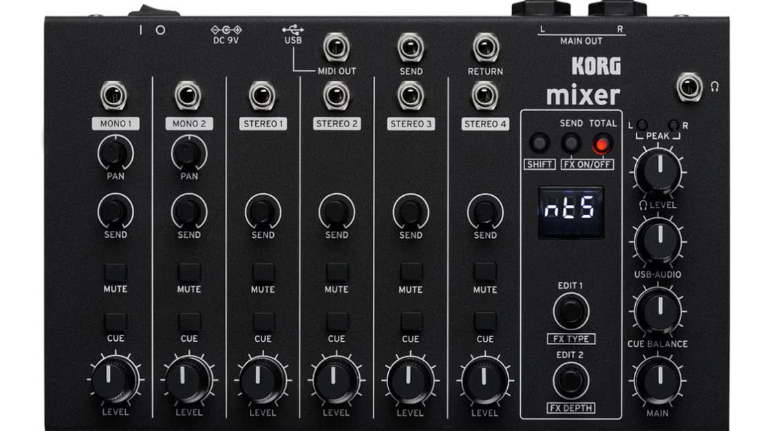 KORG NTS-4 łączy mikser, efekty i interfejs audio