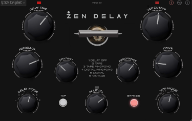 Erica Synths Zen Delay VST - wirtualny delay od producenta sprzętu 