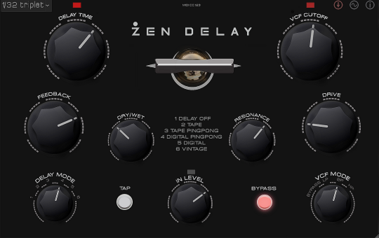 Erica Synths Zen Delay VST - wirtualny delay od producenta sprzętu 