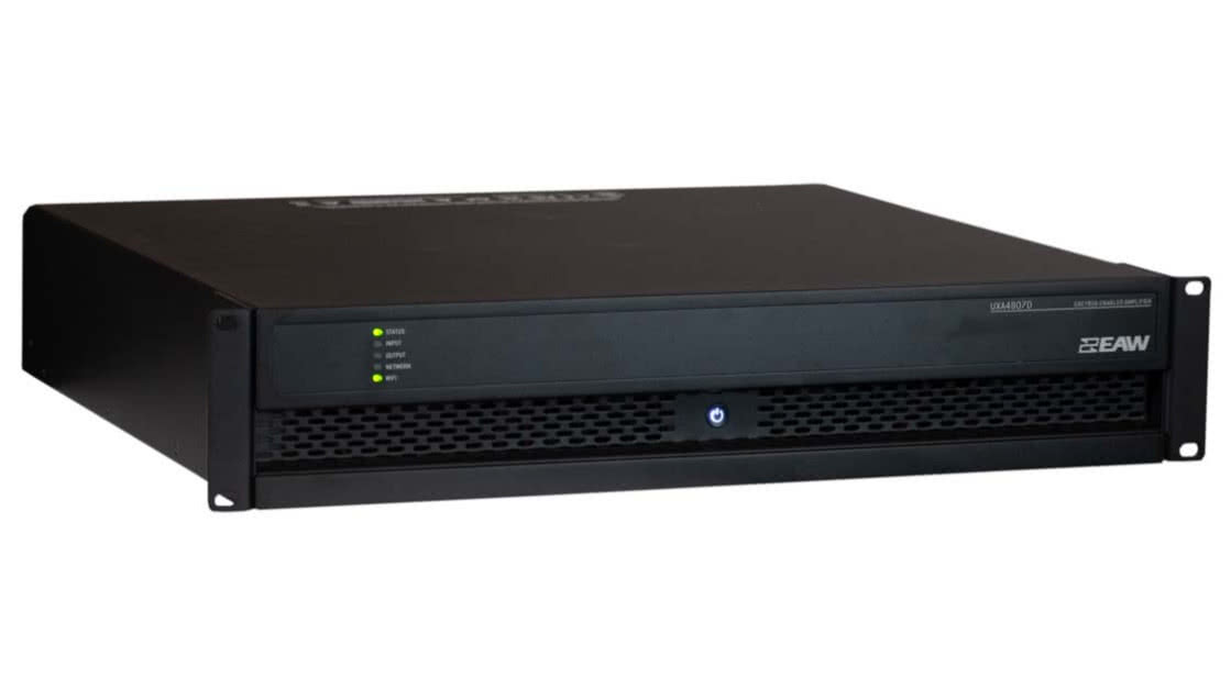 EAW wprowadza UXA4807D – nowy wzmacniacz instalacyjny 