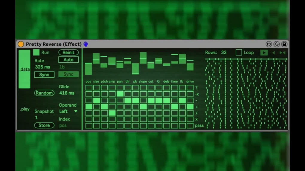 Data.train - nowy efekt w formacie Max for Live