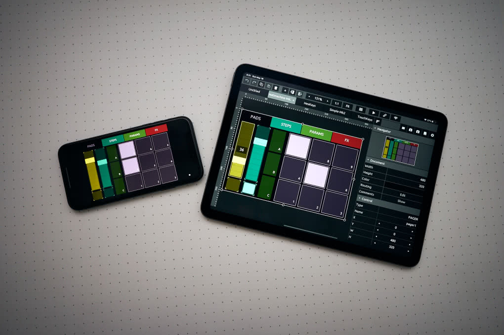 Nowa wersja TouchOSC - mobilny kontroler MIDI