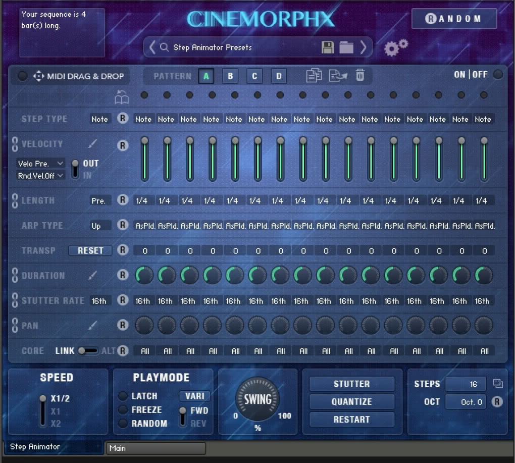 Sample Logic Cinemorphx