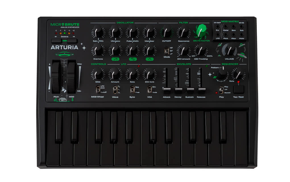 Arturia MicroBrute UFO - limitowana edycja kultowego syntezatora