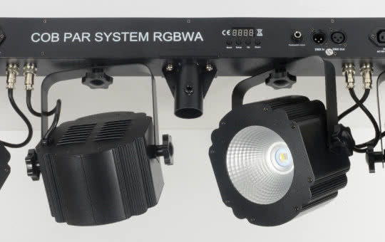 COB PAR System RGBWA - system oświetleniowy LED