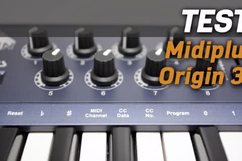 Midiplus Origin 37 - klawiatura sterująca 