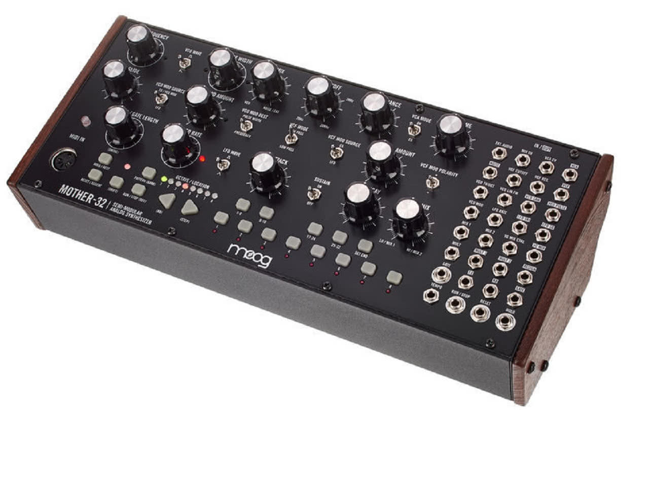 moog MOTHER-32 アナログシンセサイザー Test Moog Mother-32 - zastosowania, parametry i cena