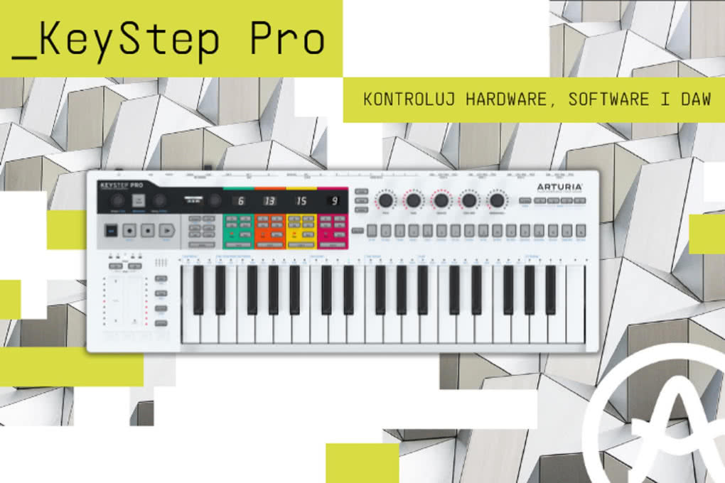 Arturia KeyStep Pro – kontroluj hardware, software i DAW