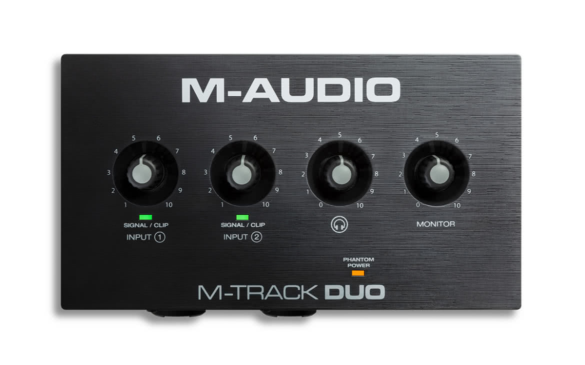 M-Audio ogłasza nowe interfejsy audio - M-Track Solo i M-Track Duo