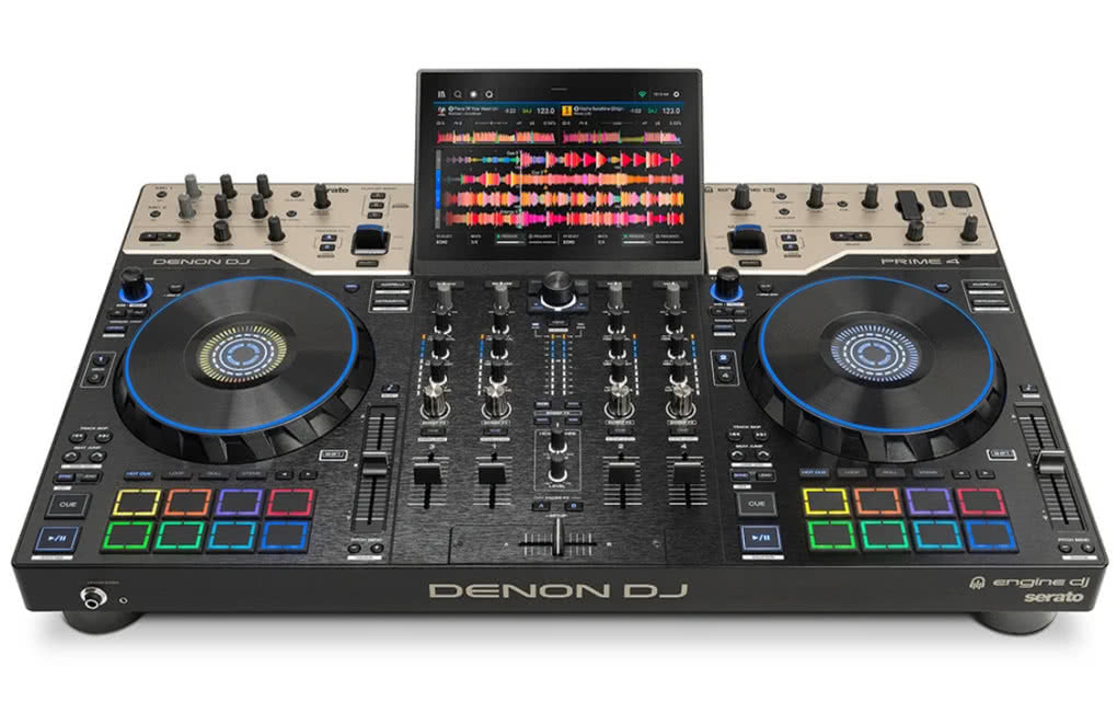 Denon DJ PRIME 4 G2 – cztery decki, Stems i DMX bez komputera