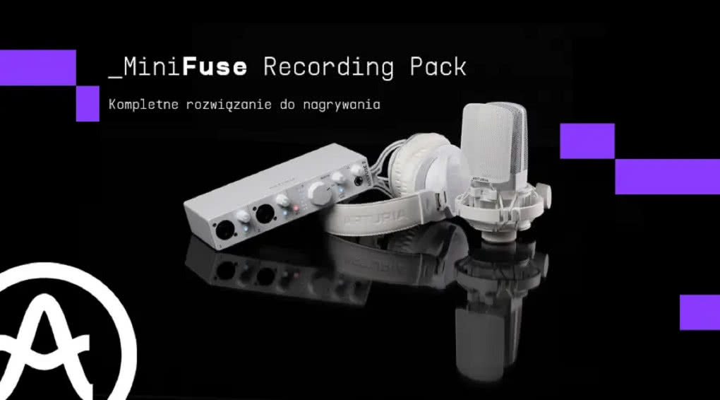 Arturia MiniFuse Recording Pack – kompletne rozwiązanie do nagrywania!