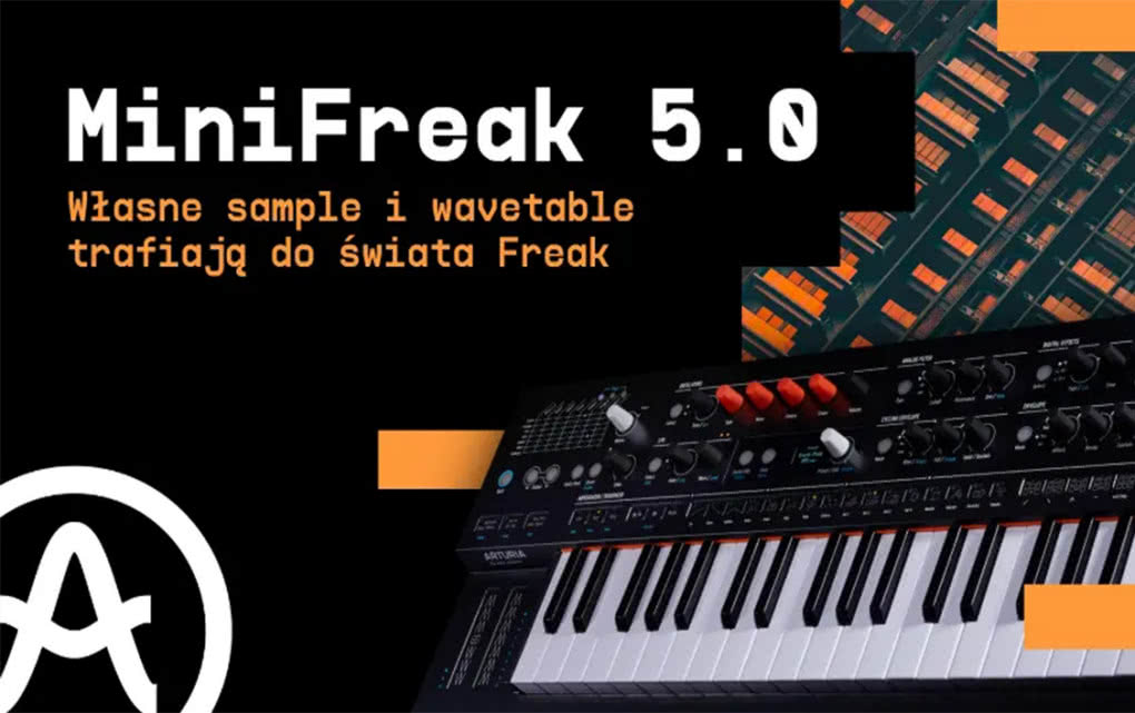 Arturia MiniFreak 5.0 – import własnych sampli i tablic wavetable