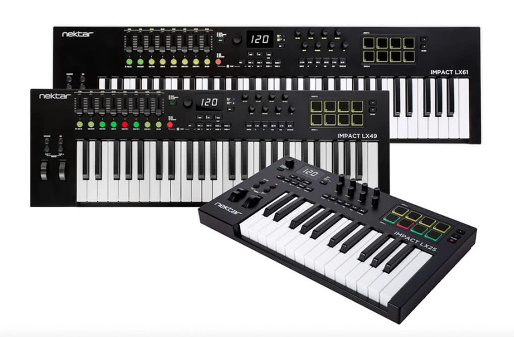 Nektar Technology Impact LX mk3 - nowa generacja kontrolerów MIDI 