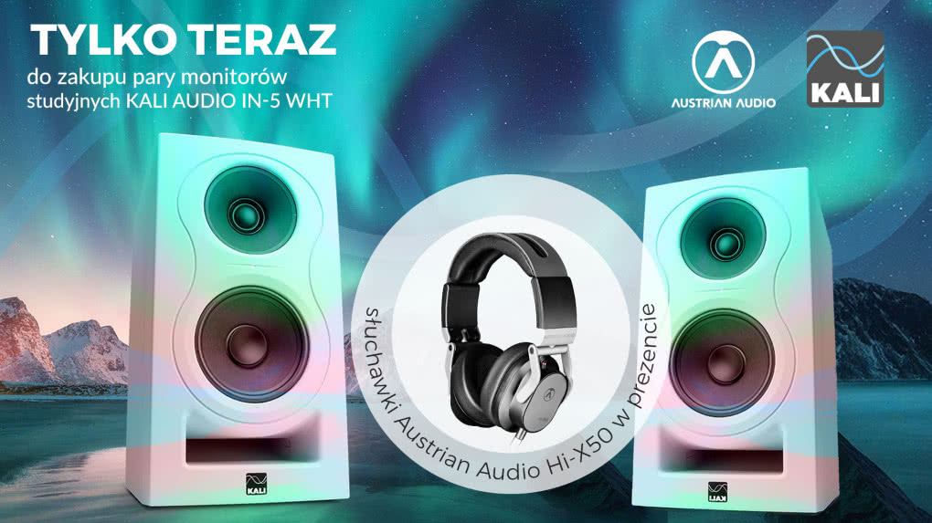 Promocyjny zestaw Kali Audio IN-5 i Austrian Audio Hi-X50