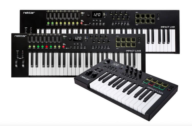 IMPACT LX61+ USB MIDIキーボード NEKTAR ( ネクター ) IMPACT LX61+ 送料無料 | サウンドハウス