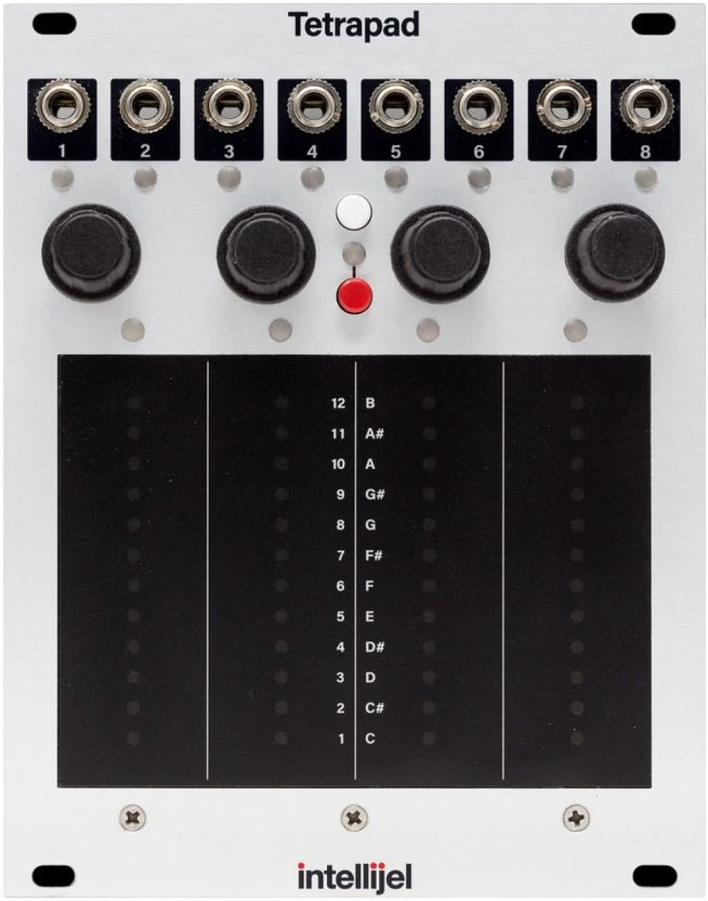 Intellijel Tetrapad - kontroler dotykowy w systemie modularnym