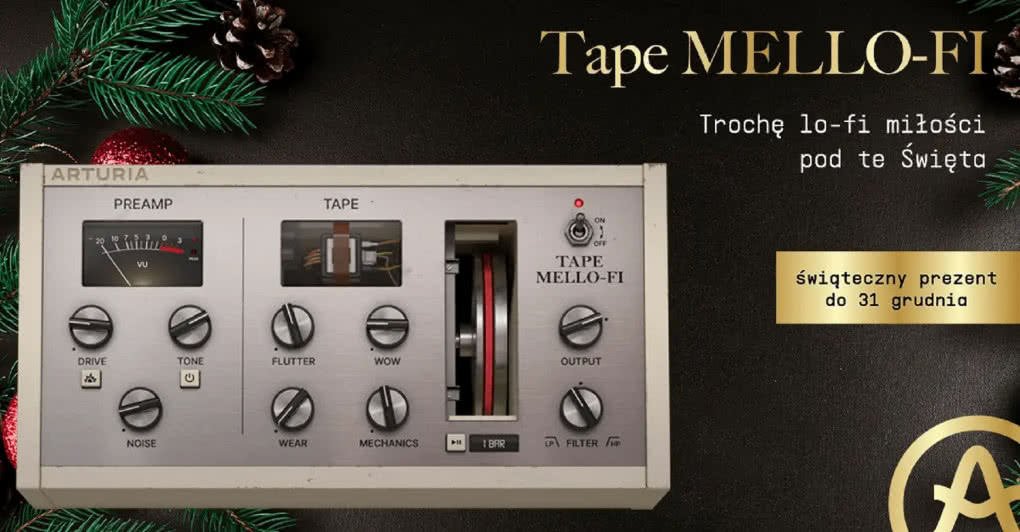 Tape MELLO-FI – prezent świąteczny od Arturia!