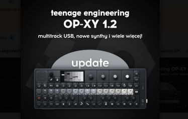 teenage engineering OP–XY 1.2 – wielokanałowe audio USB i nowy syntezator perkusyjny 